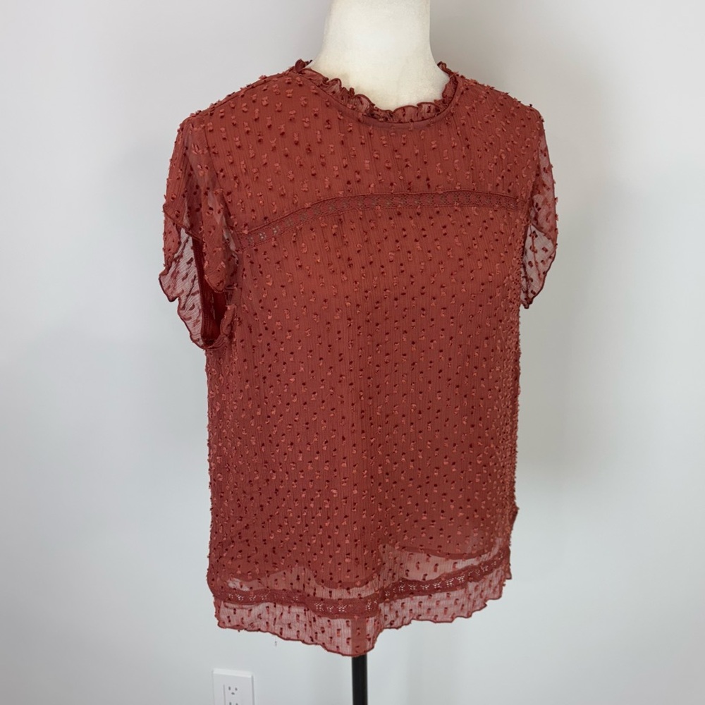 Only orange-brown blouse - Picture 4 of 9